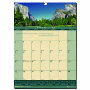 2022 362 HOD362 House of Doolittle Landscapes Wall Calendar, 12 x 16-1/2&#034;
