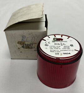 Telemecanique XVA-C341 Red Stack Light XVA-LC3 NOS