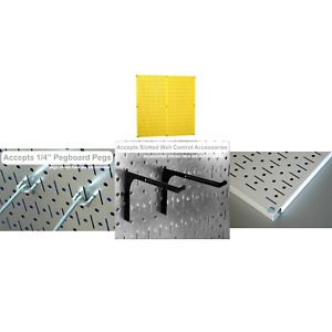Yellow Metal Pegboard By Wall Control - 2 Pack Yellow