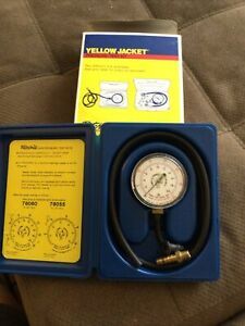 Yellow Jacket 78060 Gas Pressure Test Kit NIB