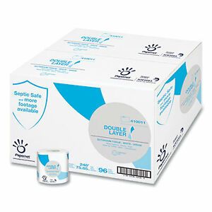 Papernet Tissue,850shts,96rl,Wh 410011 410011  - 1 Each