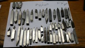 Assortment Of High Speed Steel Lathe Pre-ground Tool Bits 5/16&#034; &amp; 1/4&#034; Square