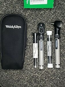 Welch Allyn 2.5V Pocketscope Diagnostic Set - Otoscope / Ophthalmoscope w/ case