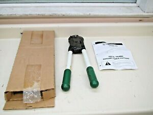 Greenlee 764M4 10-1/2&#034; Ratchet Cable Cutter Used Free Shipping