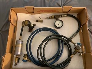 Automotive A/C Gauges Hoses &amp; Valves | Bulk Lot Set | Used Equipment not Tested