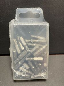 TEMO 50p 1&#034; T-25 Torx 6 point Screwdriver Insert Bits NEW