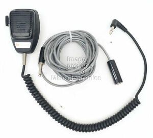 FEDERAL SIGNAL SIREN MICROPHONE &amp; Extension Cable SS2000 Smart Siren Delta Omega