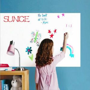 white Whiteboard Writing Film Single Side Erase Adhesive Sticker 60&#039;&#039;x20&#039;&#039;