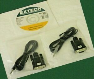 Extech Data Acquisition Software &amp; Cable for Hygro Thermo-Anemometer 407001