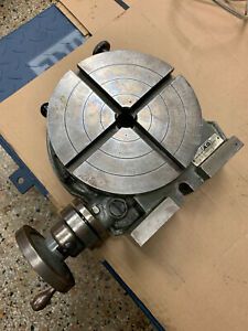 9&#034; Troyke Model U-9 Horizontal - Vertical Rotary Table