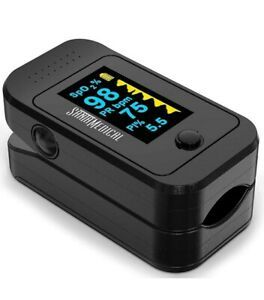 Dual Color OLED Pulse Oximeter Fingertip, Blood Oxygen Saturation Monitor (SpO2)