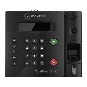 Icon Time TotalPass - B600 Biometric Time Clock System