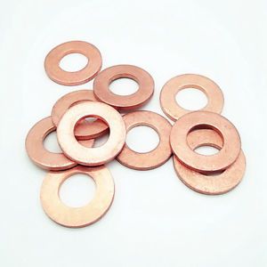 40Pcs M3 M3.5 inner diameter Copper washers flat gasket marine watch 5mm-12mm OD