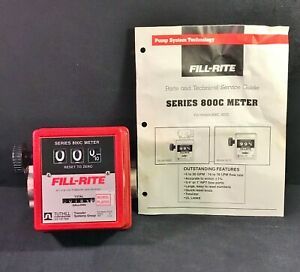 Tuthill Fill-Rite 807C Flow Meter - Tested - Works