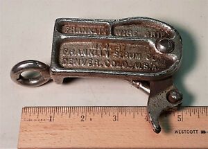 Vintage FRANKLIN WIRE GRIP - MFD BY FRANKLIN SERUM CO. in Denver, CO, USA