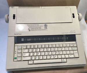 Brother AX-15 Electronic Typewriter With Cover Tested