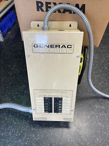 Generac Guardian 12-Circuit Automatic Transfer Switch With Breakers &amp; Wires !