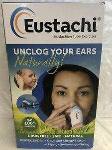 Eustachi Eustachian Tube Exerciser- Unclog Your Ears Naturally NEW