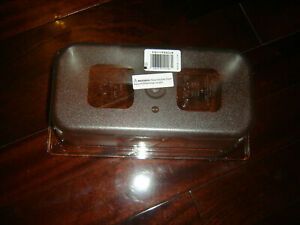 Lot of 2, Rubbermaid FG117P00CLR Clear Third Size x 4&#034; D Cold Food Pan