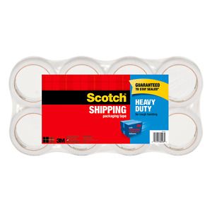 Scotch Heavy Duty Shipping Tape 8-pack