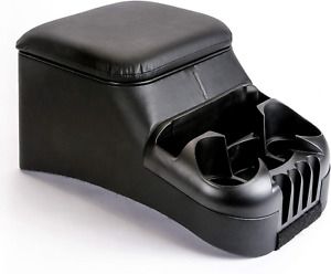TSI Products 30011 Clutter Catcher Black Bench Seat Console, Medium