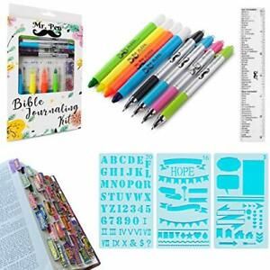 Mr. Pen Bible Journaling Kit con resaltadores Bolgrafos Regla Marcadores Kit...