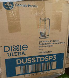 Dixie Ultra Smart Stock Series-T Plastic Tri-Tower Cutlery Dispenser. DUSSTDSP3