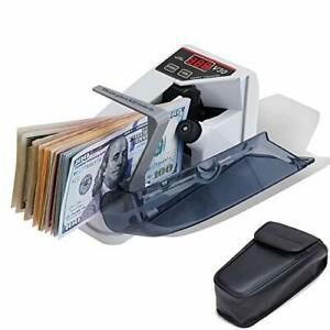 MUNBYN Mini Portable Handy Bill Cash Banknote Counter Counting 600Bills/min M...