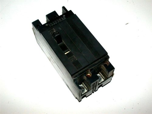 Very nice westinghouse 20 amp 2 pole 250 vac circuit breaker e-7819 (2 avail) for sale