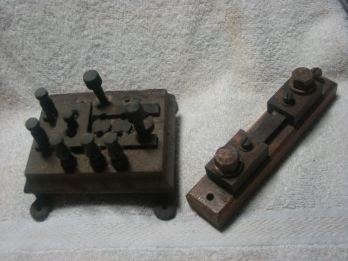 Antique switch wire connectors  panel steampunk for sale