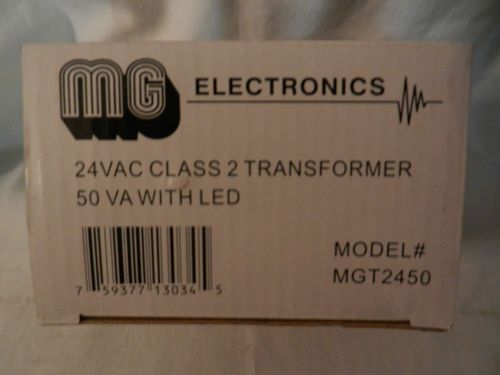 MG Electronics 24VAC Class 2 Transformer Model# MGT2450