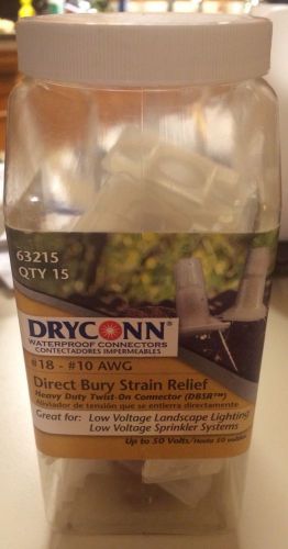 Dryconn Direct Bury Waterproof Strain Relief Caps