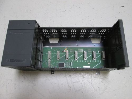 Allen bradley 1746-a7 ser b chasis with 1746-p2 ser c power supply *used* for sale
