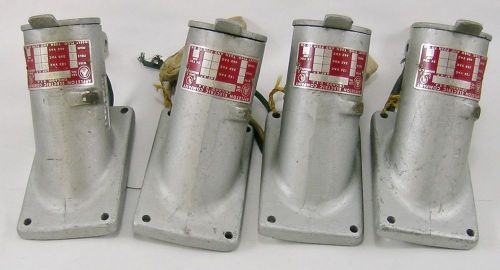 LOT OF 4 (FOUR) NOS APPLETON CPS-23 RECEPTACLE 20 AMP 1 HP 3 POLE 1 PHASE 2 WIRE