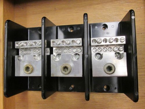 Gould  Power Distribution Block  69153  line 350MCM  load (12) #4-#14  3P  Used