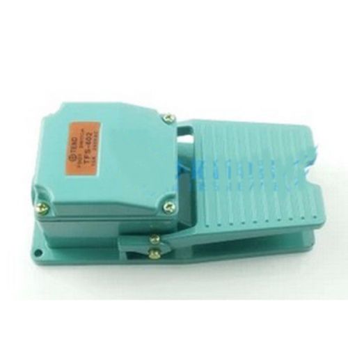 Nc/no momentary al antislip industrial foot pedal switch 15a250v silver contact for sale