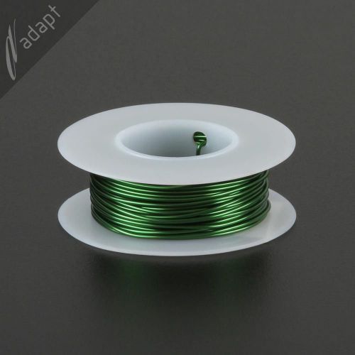 Magnet wire, enameled copper, green, 19 awg (gauge), 155c, 1/8 lb, 32ft for sale