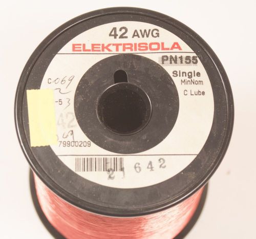 Elektrisola - AWG 42 Copper Magnet Wire - Guitar Pickup Wire - 1 Lb  &amp; 15 3/8 Oz