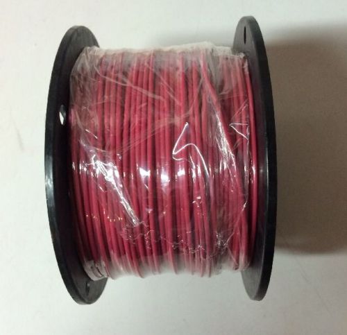 RED 14 AWG WIRE SOLID COPPER  500FT  SPOOL   New Naver Open THNN THWN-2