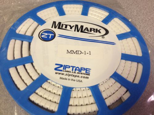 MITY MARK MMD1-1 PVC Disc Wire Marker &#034;1&#034; 10-16AWG 500/ROLL *NEW IN PACKAGING*
