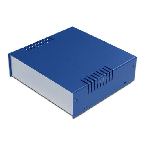 St662  6&#034;x2&#034;x6&#034; metal &amp; aluminum electronic project enclosure box for diy for sale