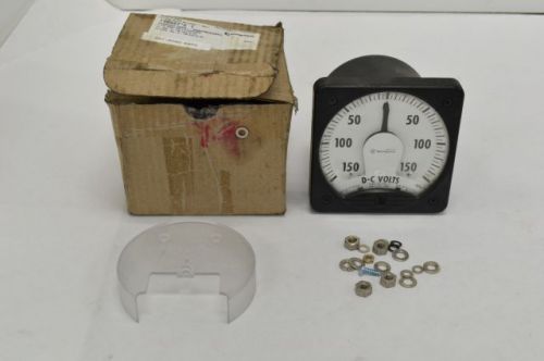 New crompton kx-241 direct current panel w100705cagbxx meter 150v-dc b211703 for sale