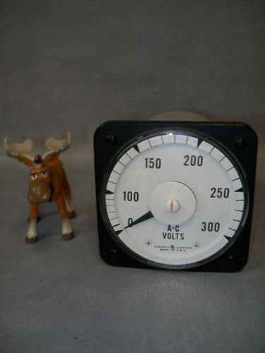 General electric ac 0-300 ammeter 100021rxrx1 for sale