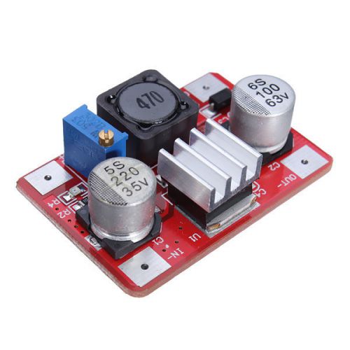 Lm2577 dc-dc step up power module 3.5-35v to 5-56v boost module red for sale