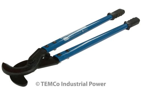 Temco heavy duty 24” 750 mcm wire &amp; cable cutter electrical tool 400mm2 new for sale