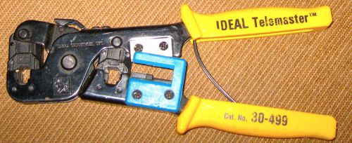 IDEAL 30-499 TELEMASTER CRIMP TOOL FOR RJ-11 / RJ-22