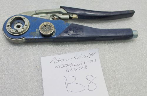 B8- Astro Tool - M22520/1-01 Crimper Crimping Tool Military Aircraft