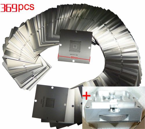 New 369pcs template 90x90mm bga stencils + ht-80-90 2 in 1 reballing station for sale