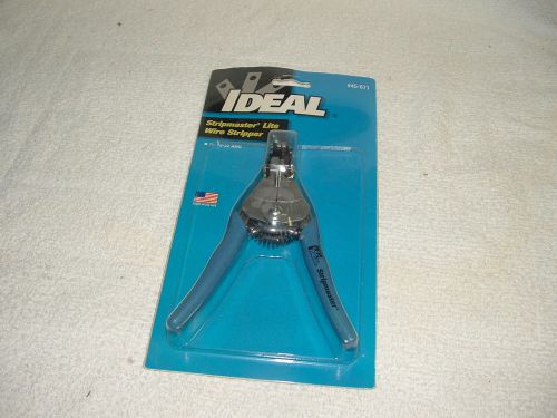 Ideal 45-671 stripmaster wire stripper #16 to#22 awg - nib for sale