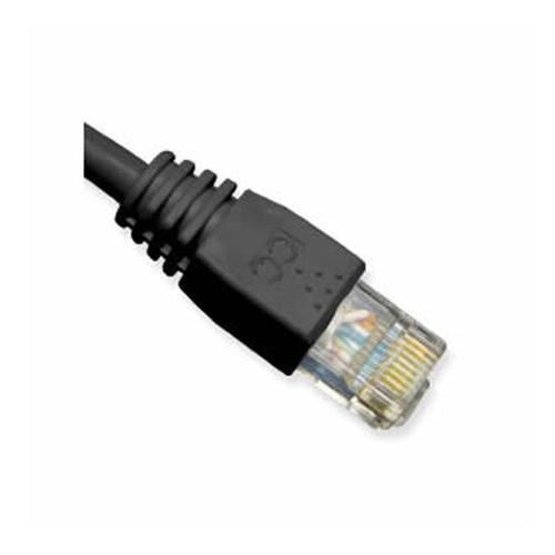 Icc icpcsk25bk patch cord, cat6 booted, 25&#039; - black for sale